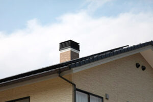 煙突が真ん中にある1